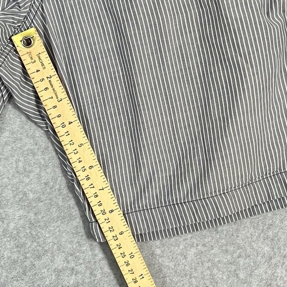 Tommy Bahama Jean Shorts Mens 38 Blue Striped Relaxed Stretch Beach Outdoor 9" - Picture 6 of 14